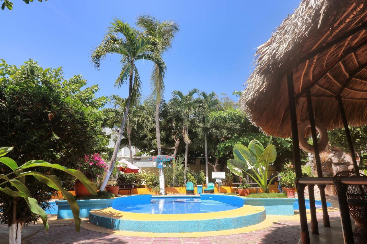 Hotel Bungalows Acuario Puerto Escondido  Kültér fotó