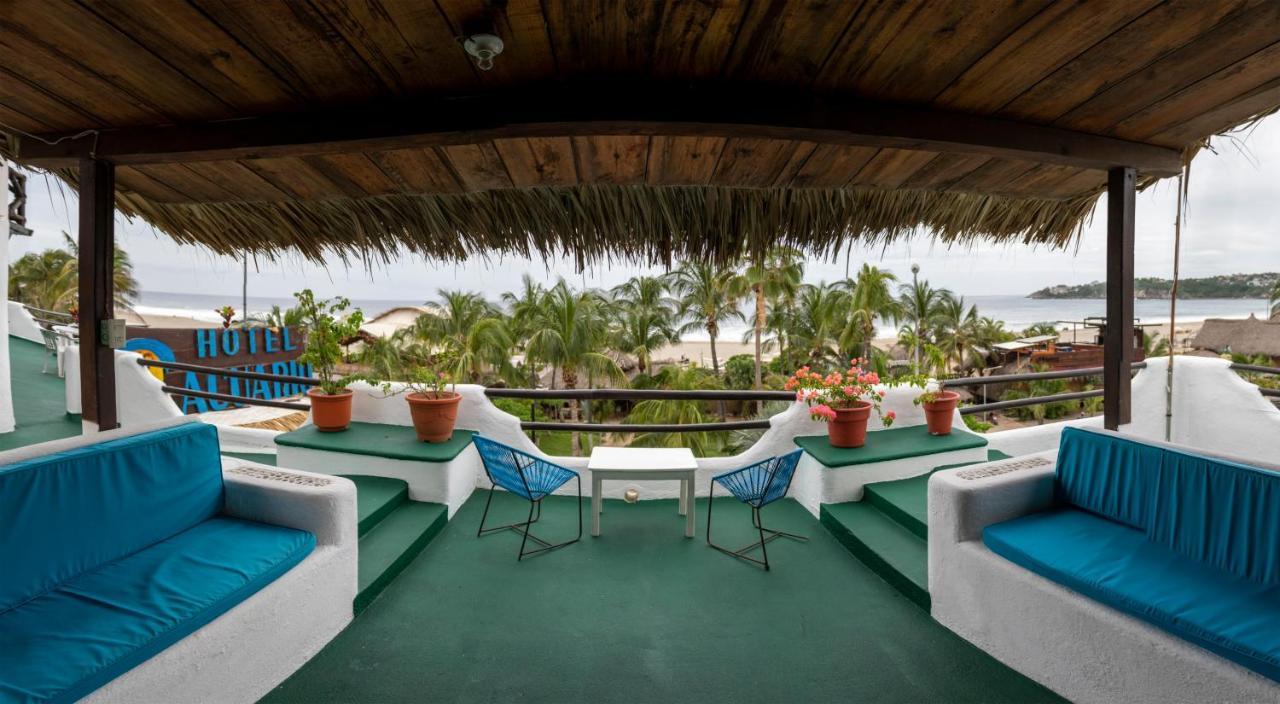 Hotel Bungalows Acuario Puerto Escondido  Kültér fotó