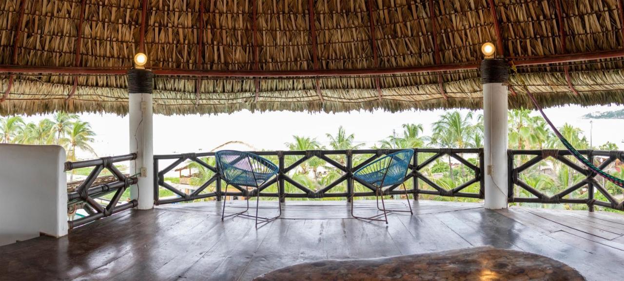 Hotel Bungalows Acuario Puerto Escondido  Kültér fotó